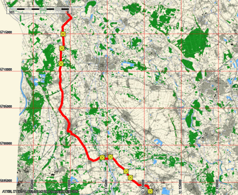 Streckenkarte Bild Arnold Schongen/MagicMaps